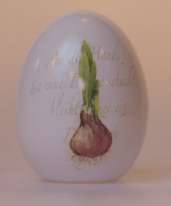Alternative view of Ei aus Porzellan, Tulpe