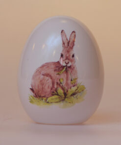 Ei aus Porzellan, Hase