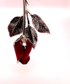 Alternative view of Rose aus Silber