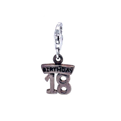 Bettelarmband-Anhänger “Birthday 18”