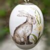 Ei aus Porzellan, Hase hängend